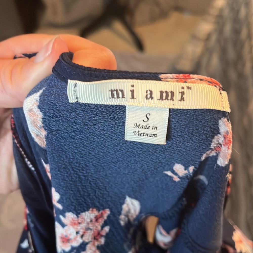 Floral Wrap Romper with Belt and Halter Tie - Picture 5 of 5